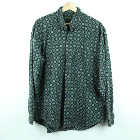 Vintage Other - Vintage Men's Large Button Down Shirt 90s Dad Normcore Grunge 80s Preppy Grandpa
